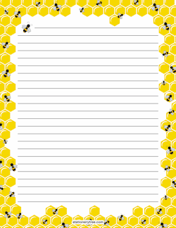 Letter paper A4  Writing paper printable stationery, Free