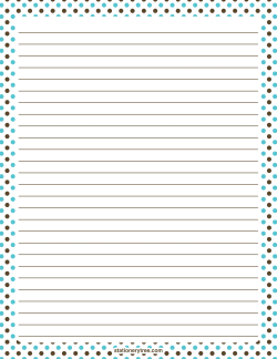 free lined stationery templates