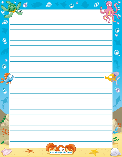writing paper stationery
