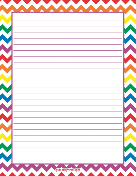 Rainbow Chevron 