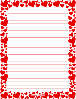 Red Heart Stationery